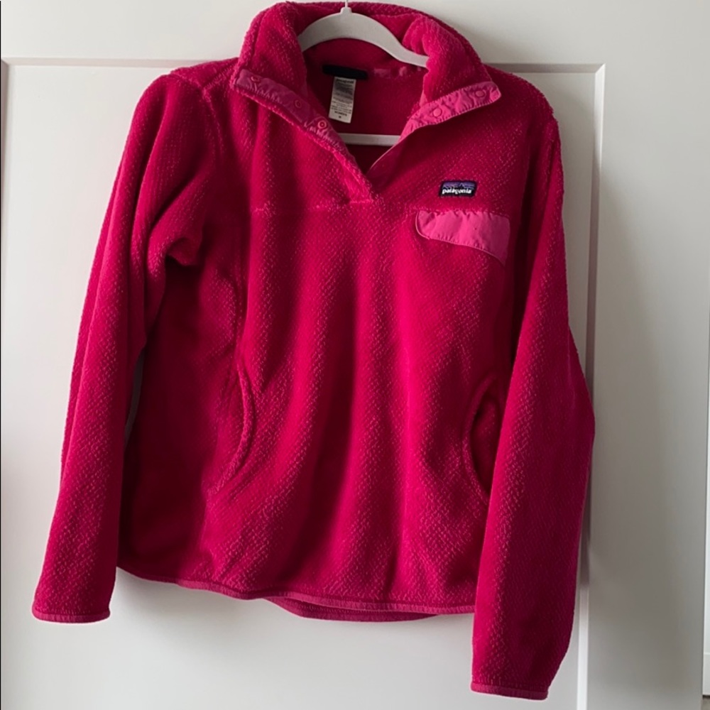 Pink Patagonia Pullover
